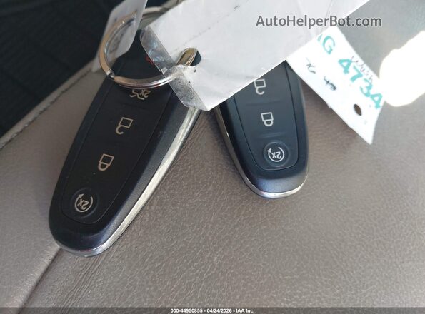 2FMGK5C82KBA39337 2019 FORD FLEX Белый Вид панели приборов