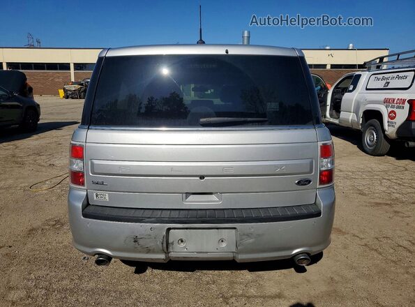 2FMGK5C87GBA13601 2016 FORD FLEX Silver Rear view