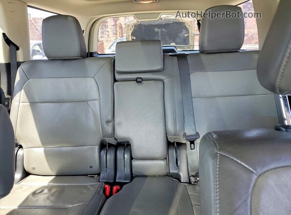 2FMGK5C87GBA20113 2016 FORD FLEX White Вид задніх сидінь