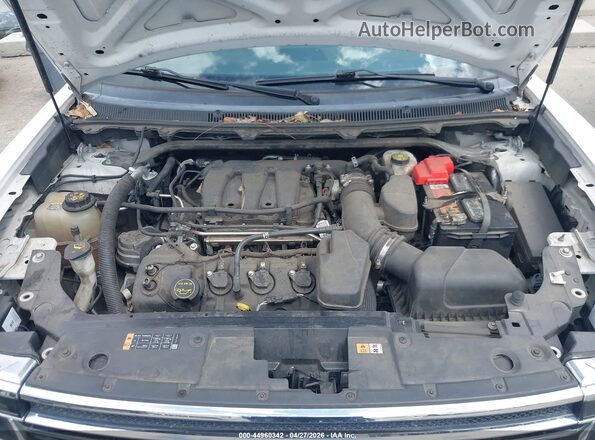 2FMGK5C87KBA28835 2019 FORD FLEX White Widok z tyłu