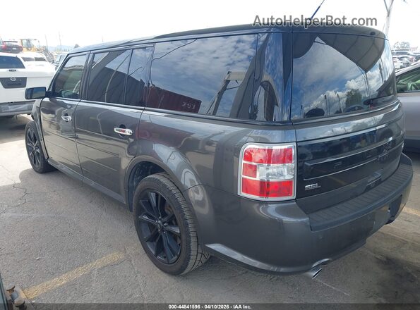 2FMGK5C87KBA39284 2019 FORD FLEX Gray Rear left