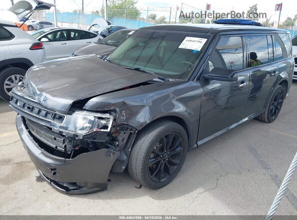 2FMGK5C87KBA39284 2019 FORD FLEX Gray Front left