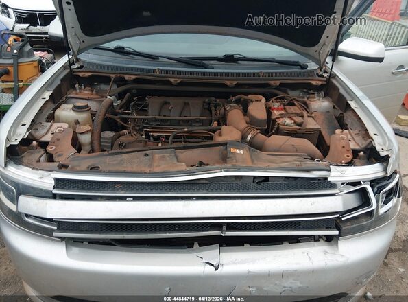 2FMGK5D80GBA17262 2016 FORD FLEX Gray Rear view