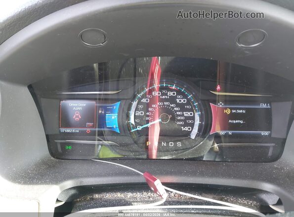 2FMGK5D84HBA07433 2017 FORD FLEX Gold Widok tylnych siedzeń