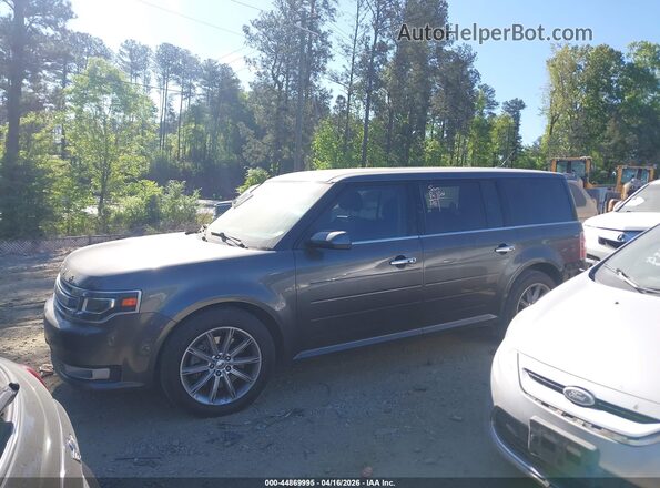 2FMGK5D87HBA00864 2017 FORD FLEX Black Панорамний вид салону 360°