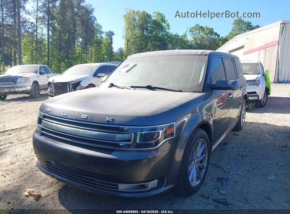 2FMGK5D87HBA00864 2017 FORD FLEX Black Передня ліва чверть