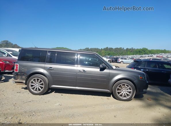 2FMGK5D87HBA00864 2017 FORD FLEX Black Вид задньої частини салону