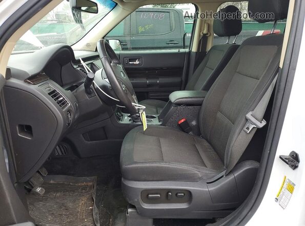 2FMHK6C83HBA13848 2017 FORD FLEX White Vista interior delantera