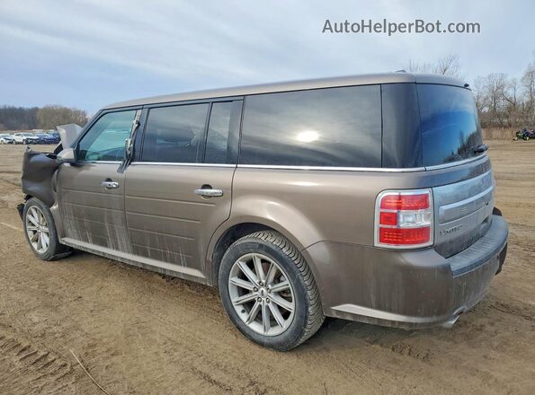 2FMHK6D82KBA04418 2019 FORD FLEX Коричневый Задняя левая четверть
