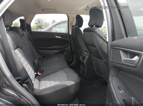 2FMPK3G92KBC00261 2019 FORD EDGE Black Vista de la etiqueta del VIN