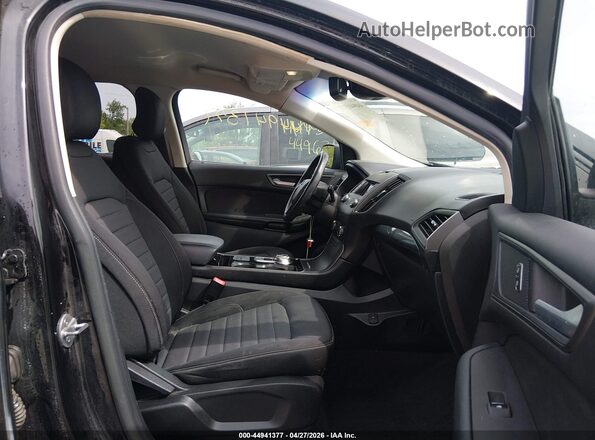 2FMPK3G92KBC00261 2019 FORD EDGE Black Vista interior delantera