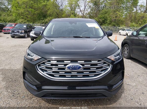 2FMPK3G92KBC00261 2019 FORD EDGE Black Vista interior trasera
