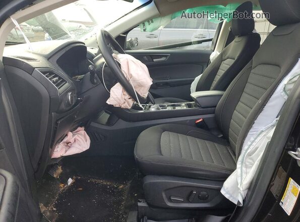 2FMPK3G98LBA72934 2020 FORD EDGE Black Widok wnętrza z przodu