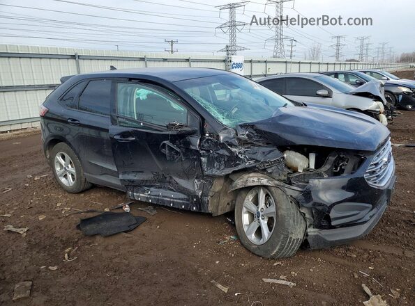 2FMPK3G98LBA72934 2020 FORD EDGE Black Przód prawy