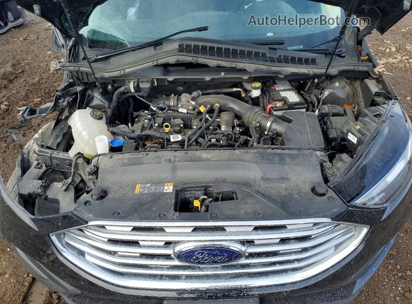 2FMPK3G98LBA72934 2020 FORD EDGE Black Widok komory silnika