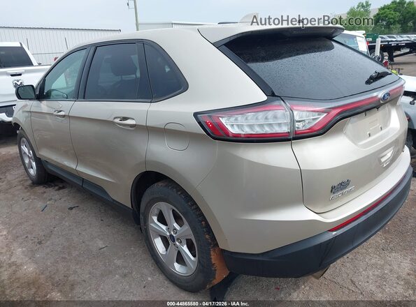 2FMPK3G99HBC49000 2017 FORD EDGE Бежевый Задняя левая четверть