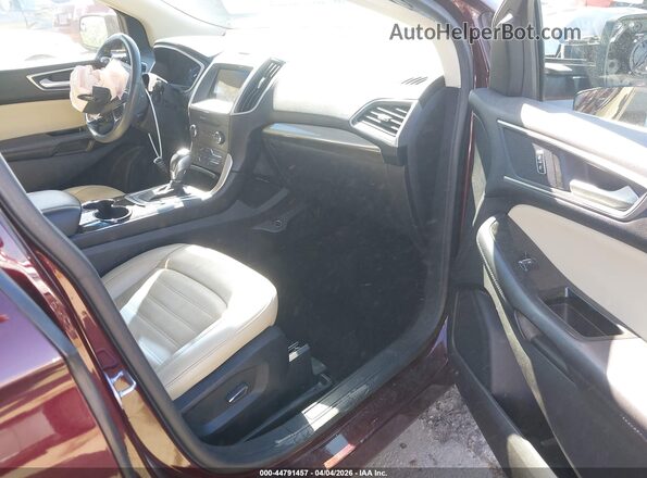 2FMPK3J82JBB10395 2018 FORD EDGE Бордовый 