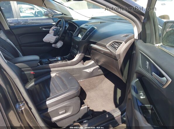 2FMPK3J91LBA27889 2020 FORD EDGE Gray Вид салону спереду