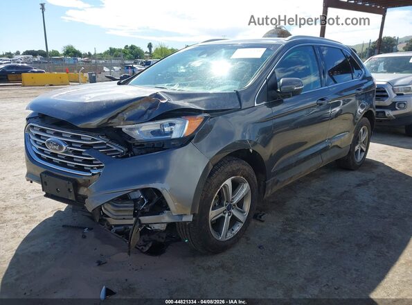 2FMPK3J91LBA27889 2020 FORD EDGE Gray Передня ліва чверть