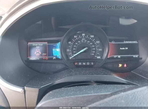 2FMPK3J91LBA27889 2020 FORD EDGE Gray Вид задніх сидінь