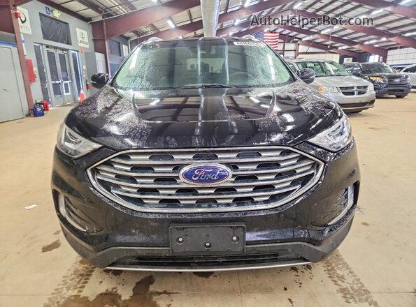 2FMPK3J91LBA70869 2020 FORD EDGE Black წინა ხედი