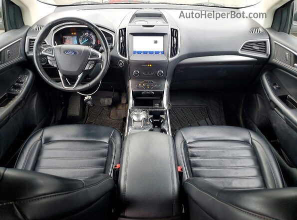 2FMPK3J91LBA70869 2020 FORD EDGE Black წინა პანელის ხედი