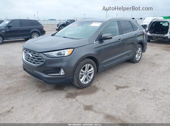2FMPK3J91LBA77899 2020 FORD EDGE Gray Vista tres cuartos delantera izquierda