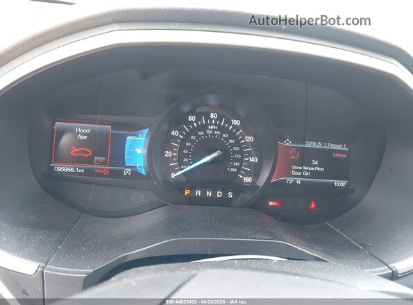 2FMPK3J91LBA77899 2020 FORD EDGE Gray Vista de los asientos traseros