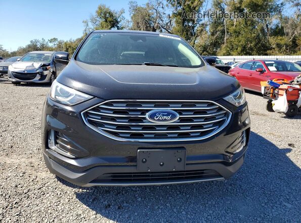 2FMPK3J91MBA21432 2021 FORD EDGE Черный Вид спереди