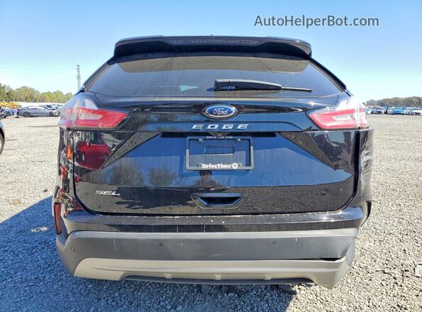 2FMPK3J91MBA21432 2021 FORD EDGE Черный Вид сзади