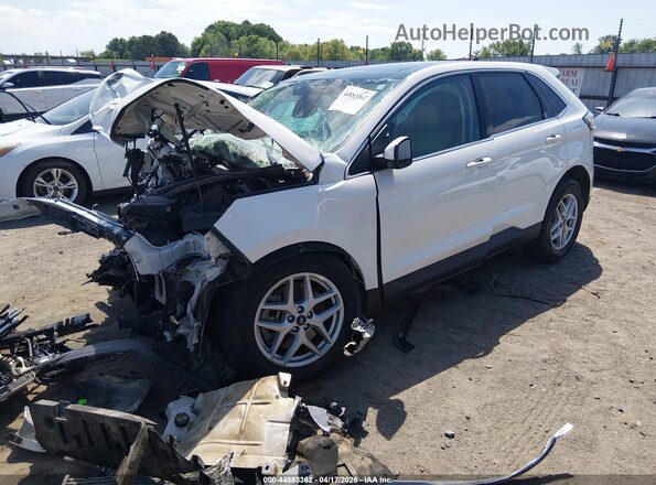 2FMPK3J91MBA62904 2021 FORD EDGE White Առջևի ձախ երեք քառորդ տեսարան