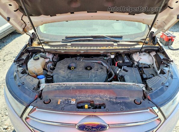 2FMPK3J93JBB77421 2018 FORD EDGE White ძრავის განყოფილების ხედი