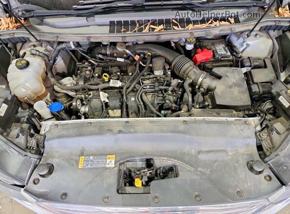 2FMPK3J93MBA21884 2021 FORD EDGE Серебряный Вид подкапотного пространства