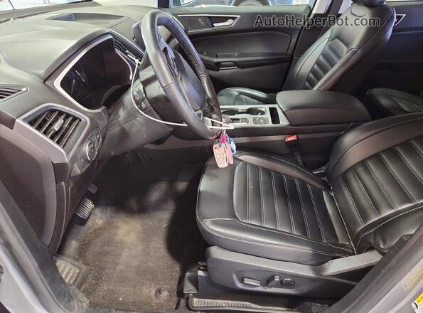 2FMPK3J93MBA21884 2021 FORD EDGE Серебряный Вид салона спереди