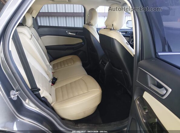 2FMPK3J94HBC22697 2017 FORD EDGE Gray Vista de la etiqueta del VIN