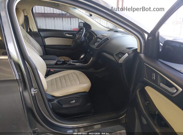 2FMPK3J94HBC22697 2017 FORD EDGE Gray Vista interior delantera