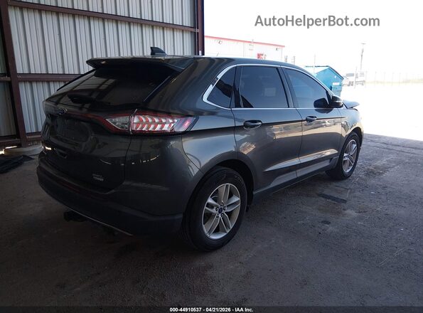 2FMPK3J94HBC22697 2017 FORD EDGE Gray Trasero derecho