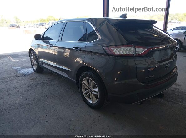 2FMPK3J94HBC22697 2017 FORD EDGE Gray Trasero izquierdo