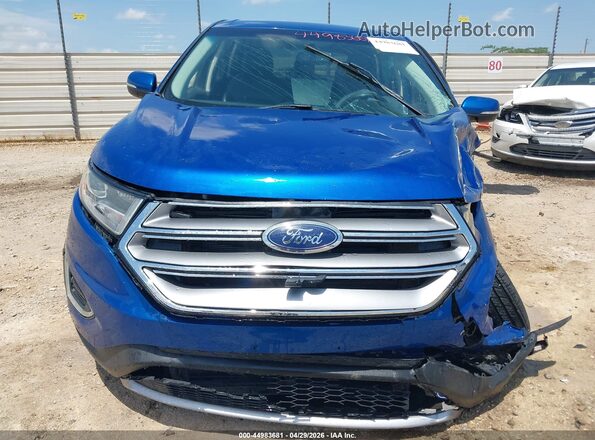 2FMPK3J94JBC23595 2018 FORD EDGE Синий 