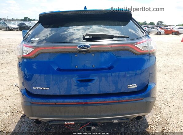 2FMPK3J94JBC23595 2018 FORD EDGE Синий 