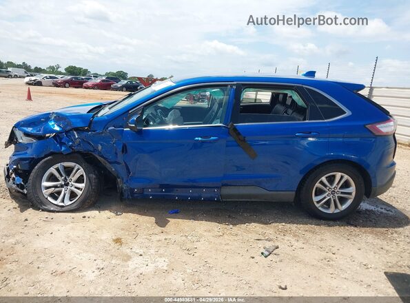 2FMPK3J94JBC23595 2018 FORD EDGE Синий 