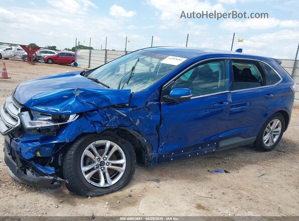 2FMPK3J94JBC23595 2018 FORD EDGE Синий 