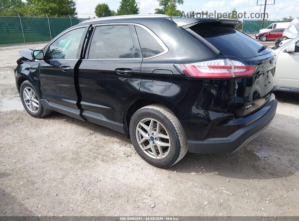2FMPK3J97MBA33357 2021 FORD EDGE Black Հետևի ձախ