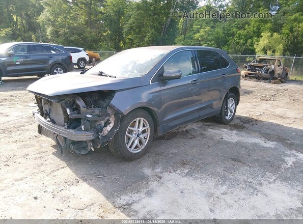 2FMPK3J97MBA45606 2021 FORD EDGE Gray Front left