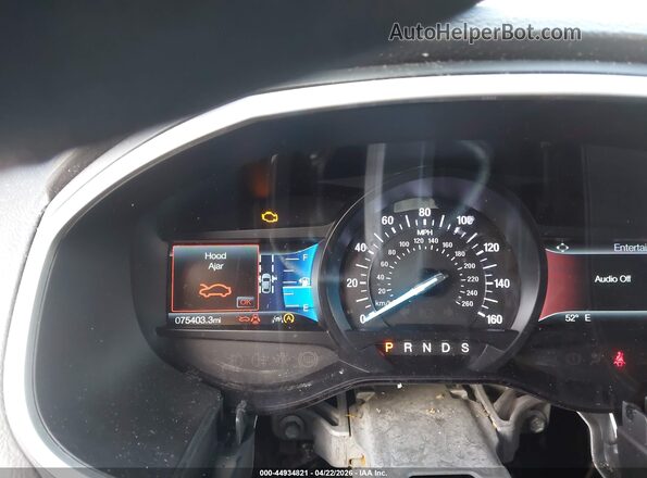 2FMPK3J99KBB23686 2019 FORD EDGE Silver Հետևի նստատեղերի տեսք