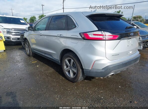 2FMPK3J99KBB23686 2019 FORD EDGE Silver Հետևի ձախ