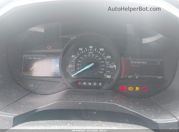 2FMPK3J9XHBC03104 2017 FORD EDGE Gray Vista de los asientos traseros