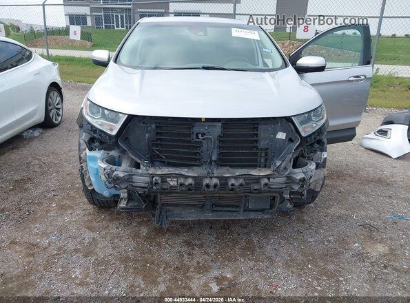 2FMPK3J9XJBB96080 2018 FORD EDGE Silver Front view