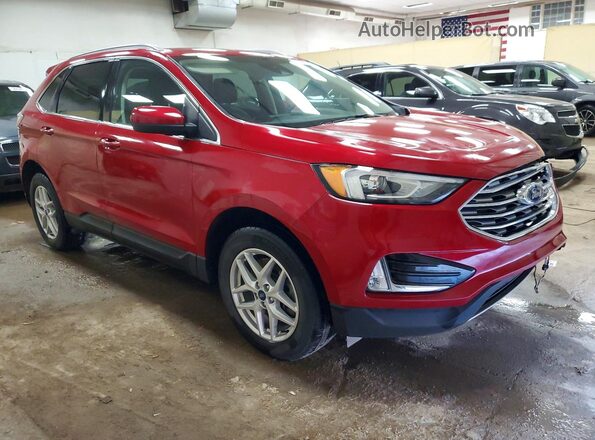 2FMPK3J9XMBA23826 2021 FORD EDGE Red 