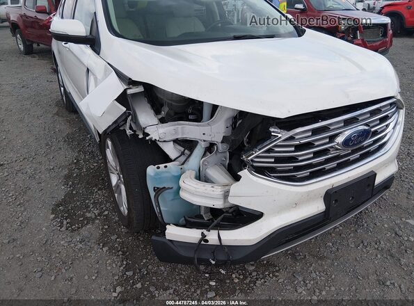 2FMPK3K90LBA84566 2020 FORD EDGE Белый Вид спереди
